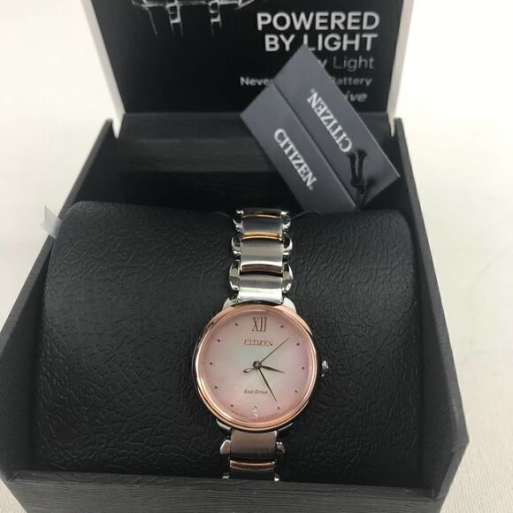 Citizen Womens Eco Mother of Pearl NWT - Picture 3 of 8